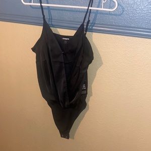 Pleated Surplice Body Cami